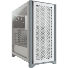 CASE CORSAIR 4000D AIRFLOW Tempered Glass Mid-Tower ATX Case — White