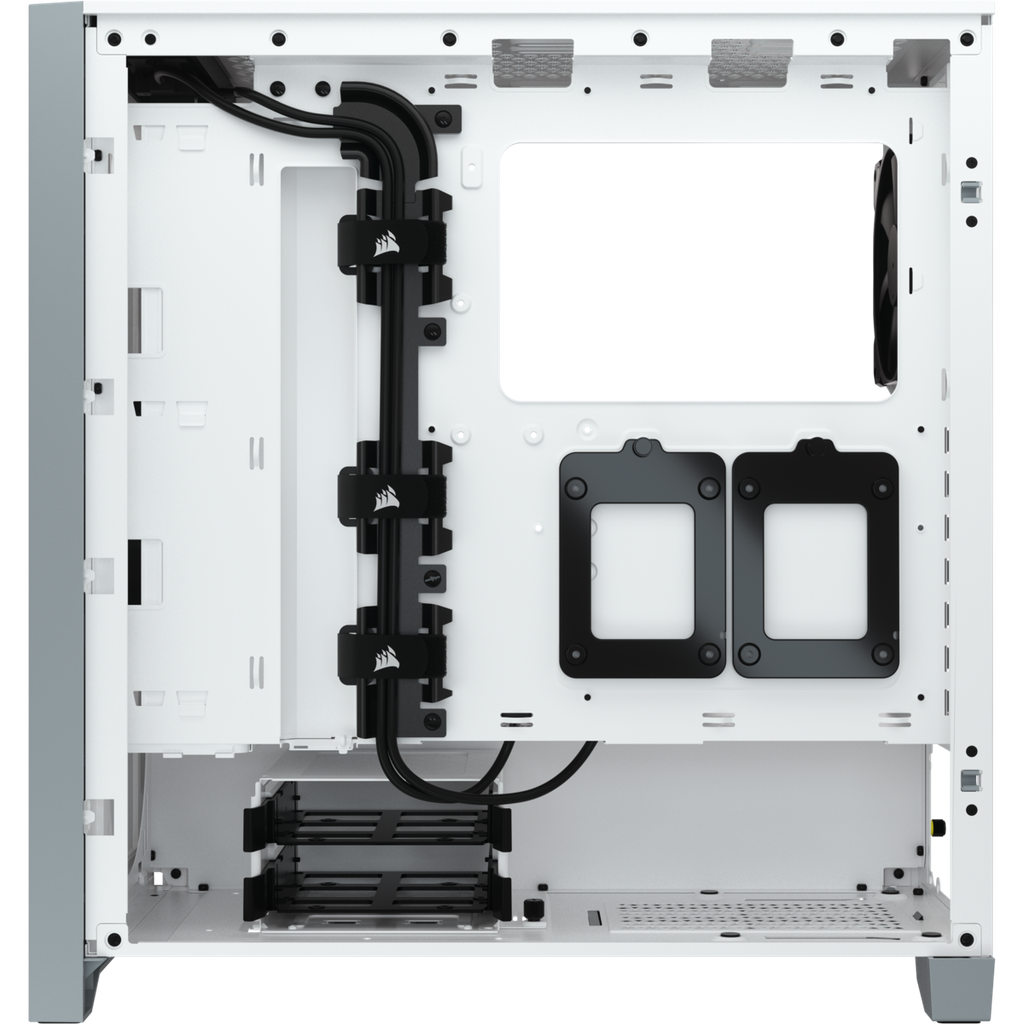 CASE CORSAIR 4000D AIRFLOW Tempered Glass Mid-Tower ATX Case — White