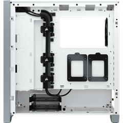 CASE CORSAIR 4000D AIRFLOW Tempered Glass Mid-Tower ATX Case — White