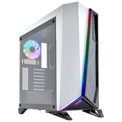 Case Corsair SPEC OMEGA RGB White Tempered Glass Mid Tower Gaming Case