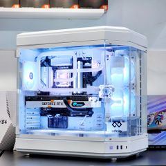 Case Infinity AQUA Premium White (Tặng 6 fan ARGB)