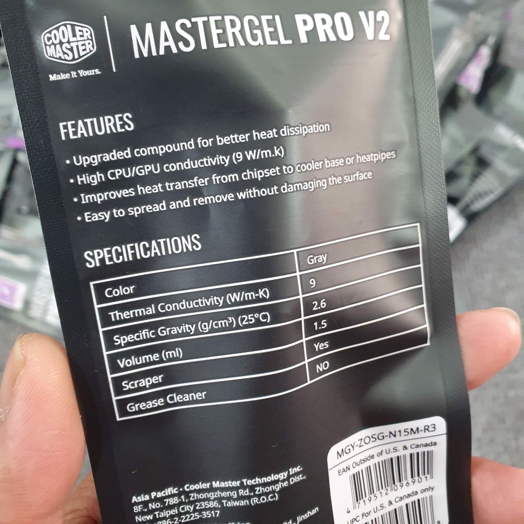 Kem tản nhiệt Cooler Master MasterGel Pro V2