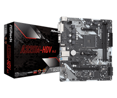 Mainboard Asrock A320M-HDV - Socket AM4