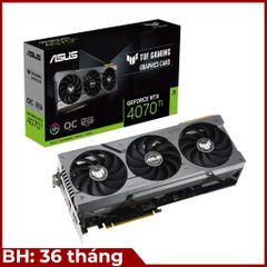 VGA ASUS TUF Gaming GeForce RTX™ 4070 12GB GDDR6X OC Edition