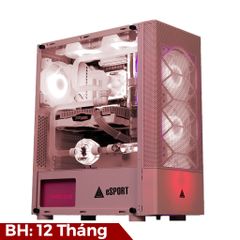 Case VSP B86 Full ATX (Black - White - Pink )