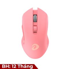 Chuột DareU không dây EM905 Pro RGB Pink/Black