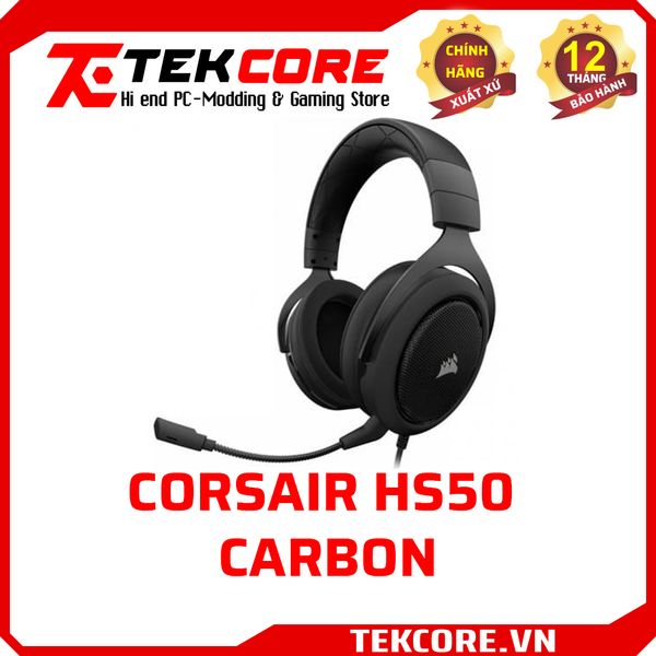 Tai nghe Corsair HS50 Pro Carbon