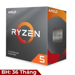 CPU AMD Ryzen 5 3600 3.6 GHz (4.2 GHz Turbo)