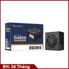 Nguồn SilverStone DA850 - 80 Plus Gold - Full Modular (850W)