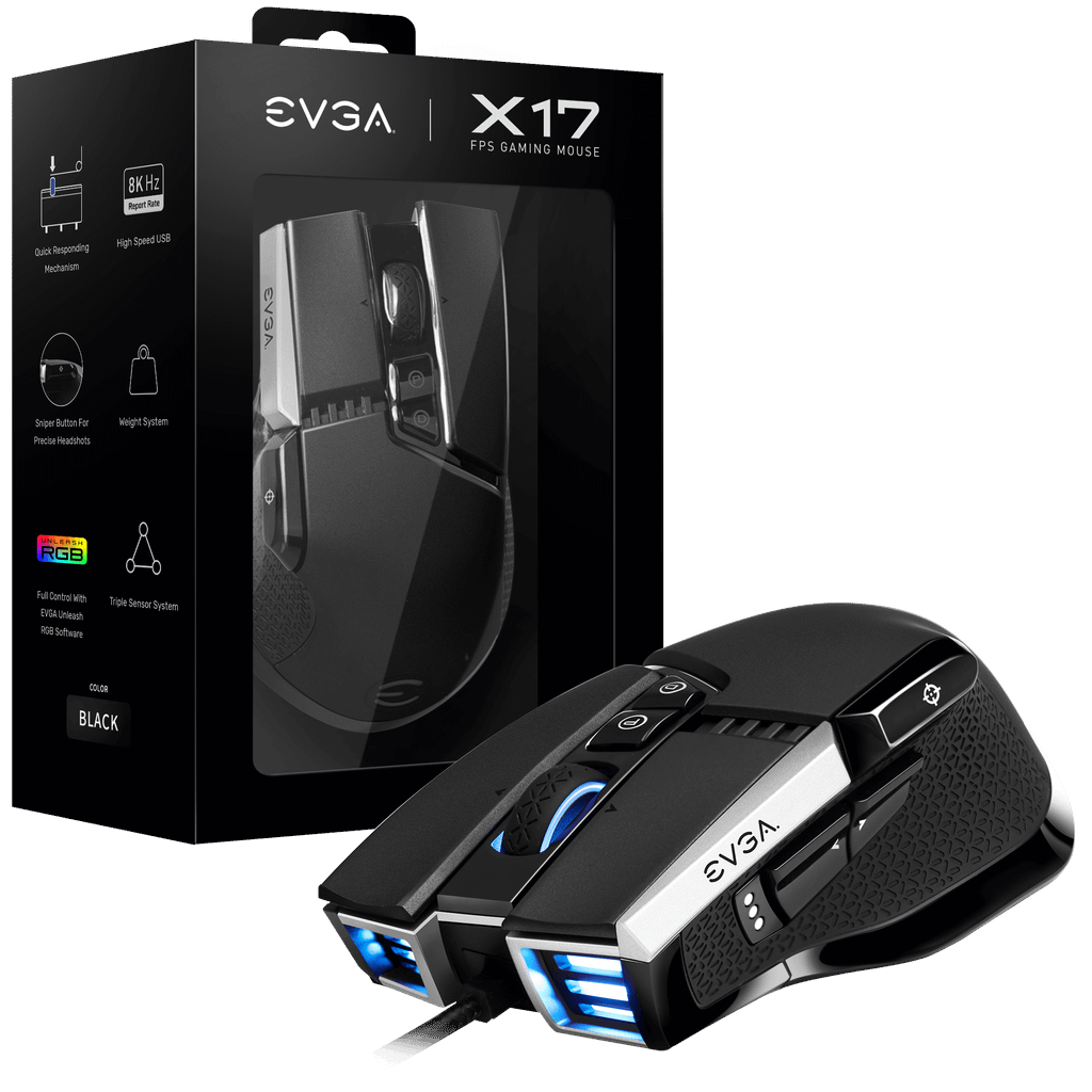 EVG.A X17 Gaming Mouse 16000dpi