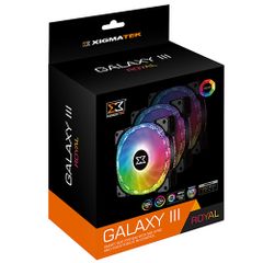 Kit 3 fan Xigmatek Galaxy III Royal
