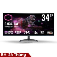 Màn hình Cooler Master GM34-CW cong 144hz 2K