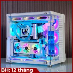 Tản nhiệt nước Custom 360 hình trái tim có LCD