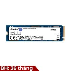 SSD Kingston NV2 500GB PCIe Gen4.0 3500MB/s (SNV2S/500G)