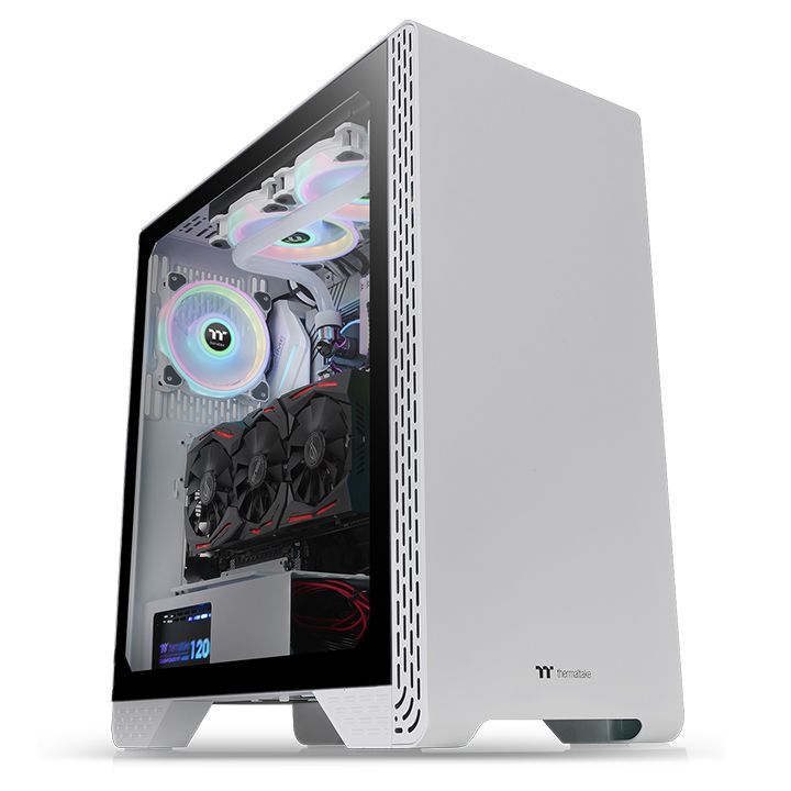 Case Thermaltake S300 TG Snow White