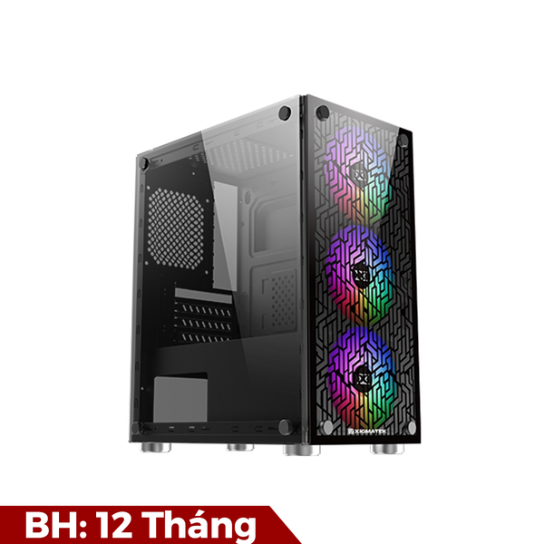 Case Xigmatek NYX 2 mặt kính (M-ATX 3 fan)