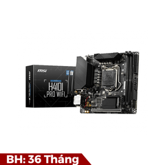 Mainboard MSI H410I PRO WIFI - ITX