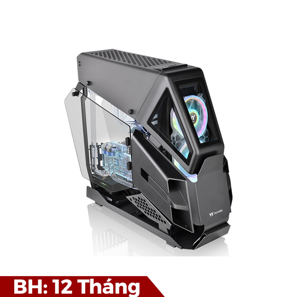 Case Thermaltake AH T600 Back - Snow Full tower