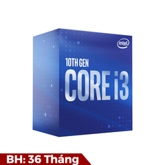 CPU Intel Core i3 10100F 4core 8 threads 4.3GHZ LGA1200