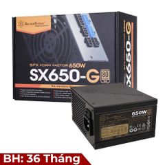 SilverStone SX650-G SFX 80 Plus Gold Full Modullar