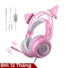 Tai nghe SOMIC G951S Hồng Gaming jack cắm 3.5mm