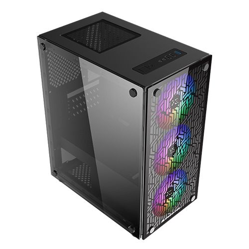 Case Xigmatek NYX 2 mặt kính (M-ATX 3 fan)