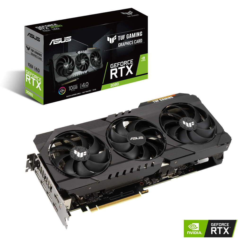 VGA ASUS TUF RTX 3080 10G GAMING