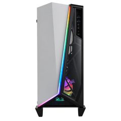 Case Corsair SPEC OMEGA RGB White Tempered Glass Mid Tower Gaming Case