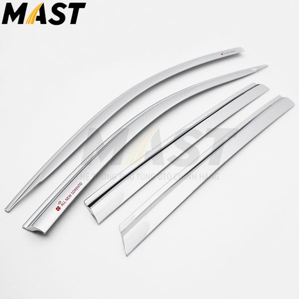 Chắn mưa chrome (4 pcs) dùng xe Sorento 16