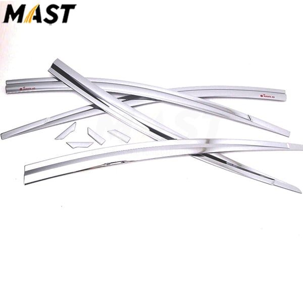 Chắn mưa chrome (4+4 pcs)