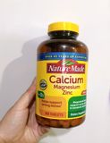 canxi calcium magnesium zinc with vitamin D hộp 300 viên của Mỹ