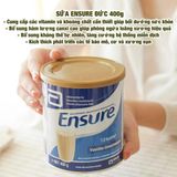 Sữa Ensure Đức 400g Mẩu mới .