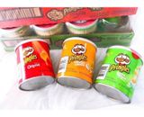 Bánh Snack Khoai Tây Pringles Mỹ Thùng 36 Hộp Mix 3 Vị  1.4kg .