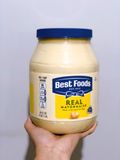 Sốt Best Foods Real Mayonnaise Hộp 1.9 Lít ( to khủng ) đas 8/22.