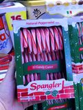 Kẹo gậy Candy Canes Spangler vị Peppermint hộp 12 cây Mỹ .
