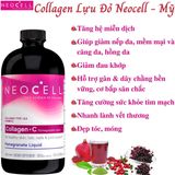 Colagen lựu nước Neocell Collagen +C  chiết xuất từ Quả Lựu( làm đẹp da, chống lão hóa)  mẩu mới