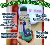 Canxi Nước Cho Bé Naturade Liquid Calcium Magnesium & Vitamin D3 474ml mỹ.