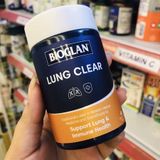 Bổ phổi thanh  Lộc Bioglan Lung Clear của Úc 60 viên .