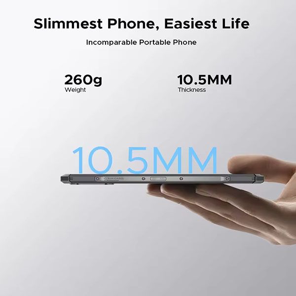 DOOGEE Blade GT | 12GBRAM, 256GB ROM, 5500mAh, 10.5mm Uitra-thin, 6.72'' FHD, 120Hz, LED Light Effect, NFC, Android 14