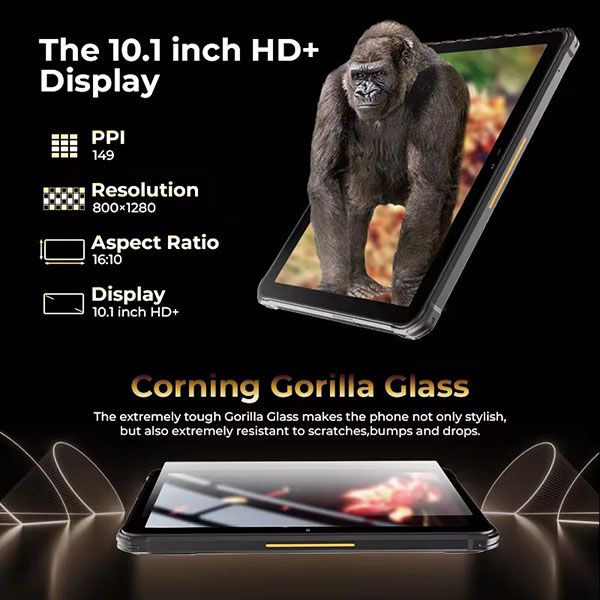 HOTWAV R7 Tablets 4G | 6+256GB 8 Core, 10.1 Inch HD+ Display, Camera 16MP, 15600mAh, Android 13