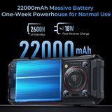  Oukitel WP33 Pro 5G | Quái Vật Pin 22000mAh & Loa To 136dB Công Suất 5W 