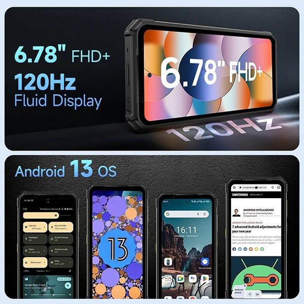 Ulefone Armor 24 pin 22000mAh| 66W | 24GB Ram + 256GB Rom | Cam Kép 64MP