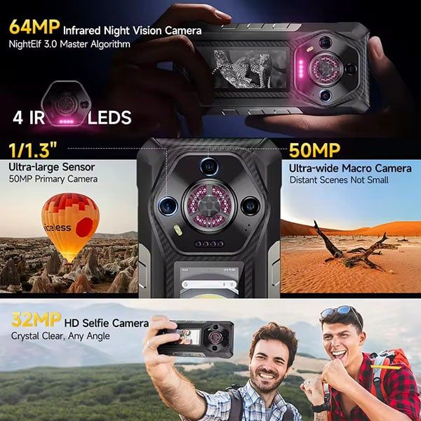Ulefone Armor 30 Pro 5G | 32(16+16), 512GB, 12800mAh, 6.9