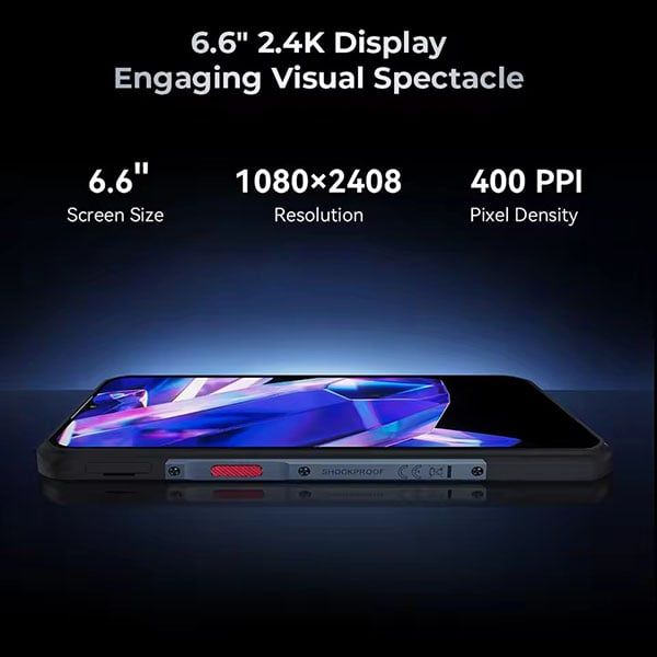Oukitel WP35 PRO 5G | 36(12+24)+512GB, 11000mAh, 64 MP, MH 6.6