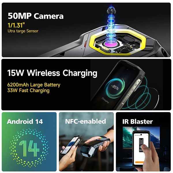 【NEW 2024】Ulefone Armor Mini 20T Pro 5G, Hình ảnh nhiệt FLIR® 4.7