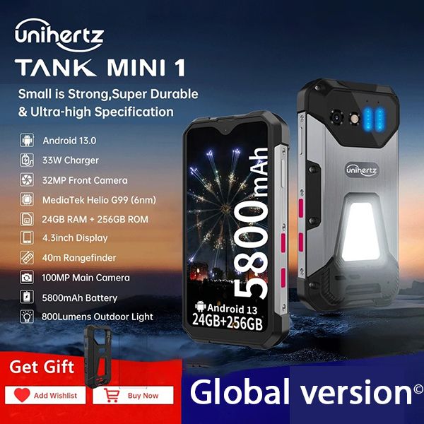  Điện Thoại Unihertz Tank Mini 1 (UH8849) Giá hiện tại... 