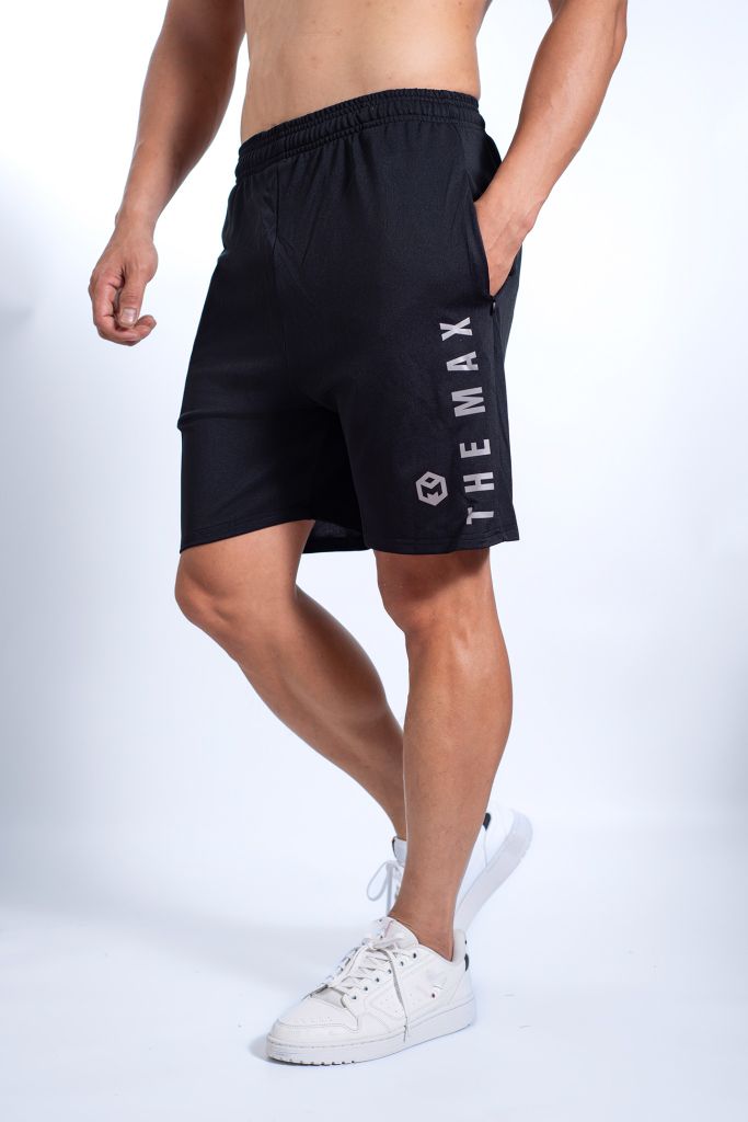 Quần short oversize THEMAX vải lacot ( quần dáng rộng )