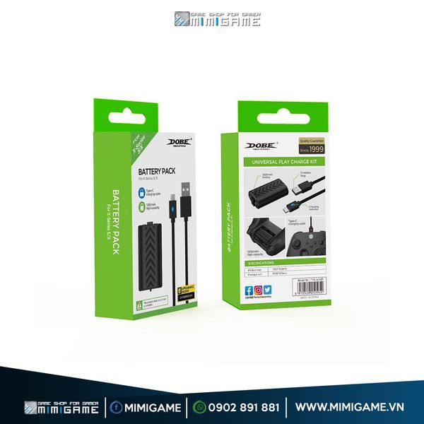 DOBE Bộ Pin Sạc Tay Cầm Xbox Series