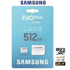 Thẻ Nhớ Micro SDXC Samsung  EVO Plus 512GB 130MB/s