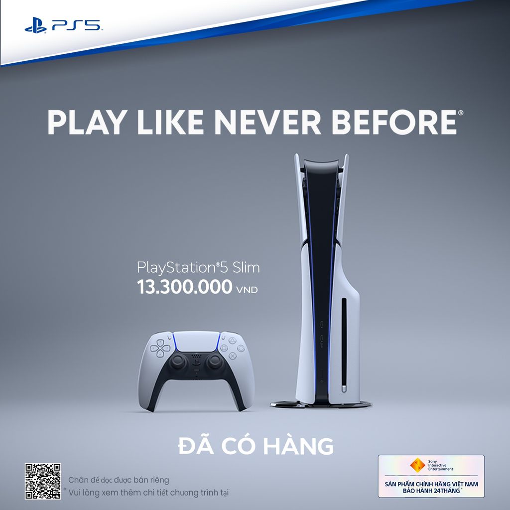 Máy Playstation 5 Slim 1TB Chính Hãng VNA - CFI 2018A